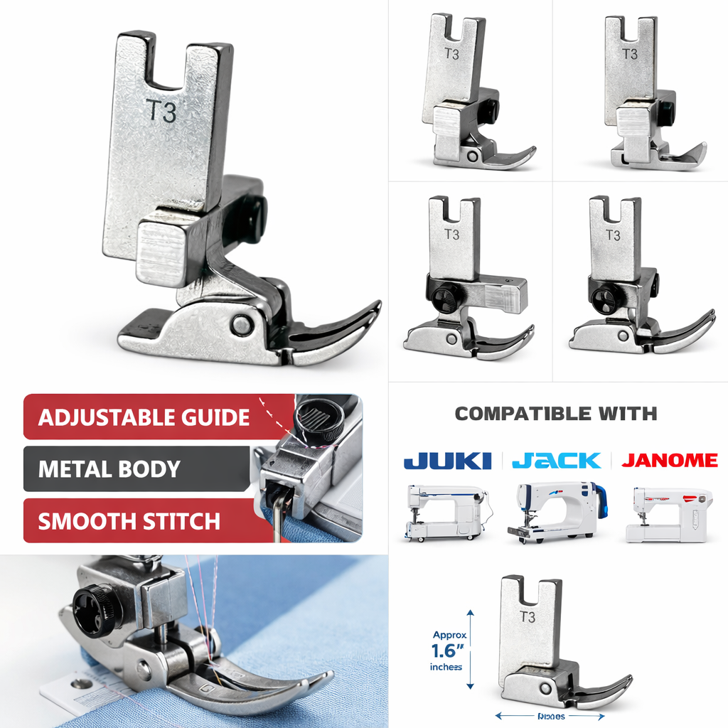 LYSOO T3 Universal Adjustable Presser Foot High Shank - Image 3